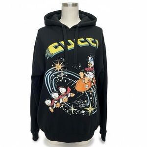 Gucci x Disney Donald Duck Hoodie Black Size L